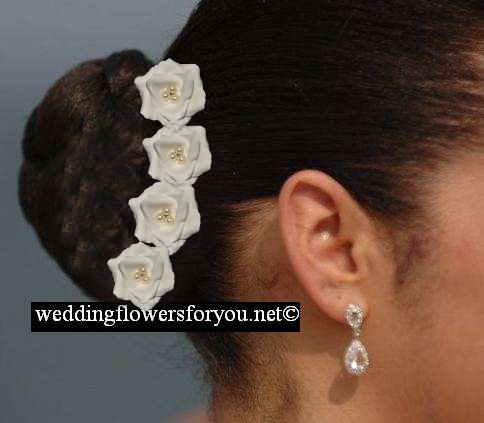 Hair Accessory - Small Rose Hair Pins