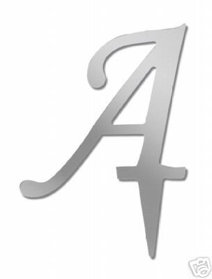 monogram letter A