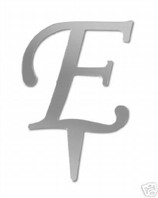 monogram letter E