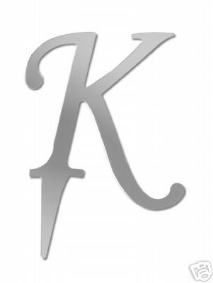 monogram letter K