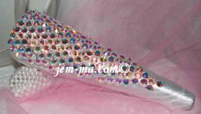 Swarovski crystal tussie mussie