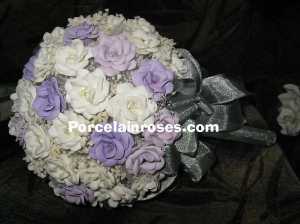 Wedding Bouquet in shades of Purple