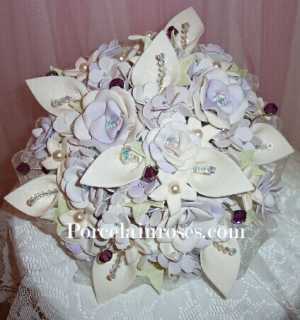 Lavender brides bouquet