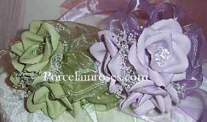 Small Rose Bridesmaids Bouquets