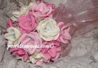 Medium Pink And Light Pink Rose Wedding Bouquet #569