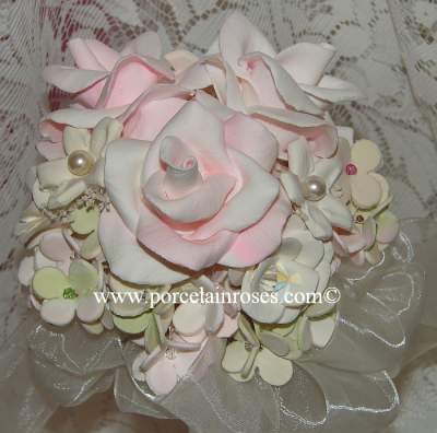 white rose bouquet bridal. Bridal White Rose Bouquet